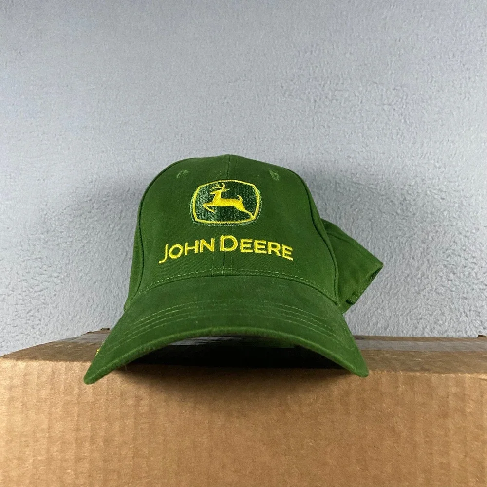 John Deere Green Owners Edition Baseball Cap Nothing Runs Like A Deere Hat